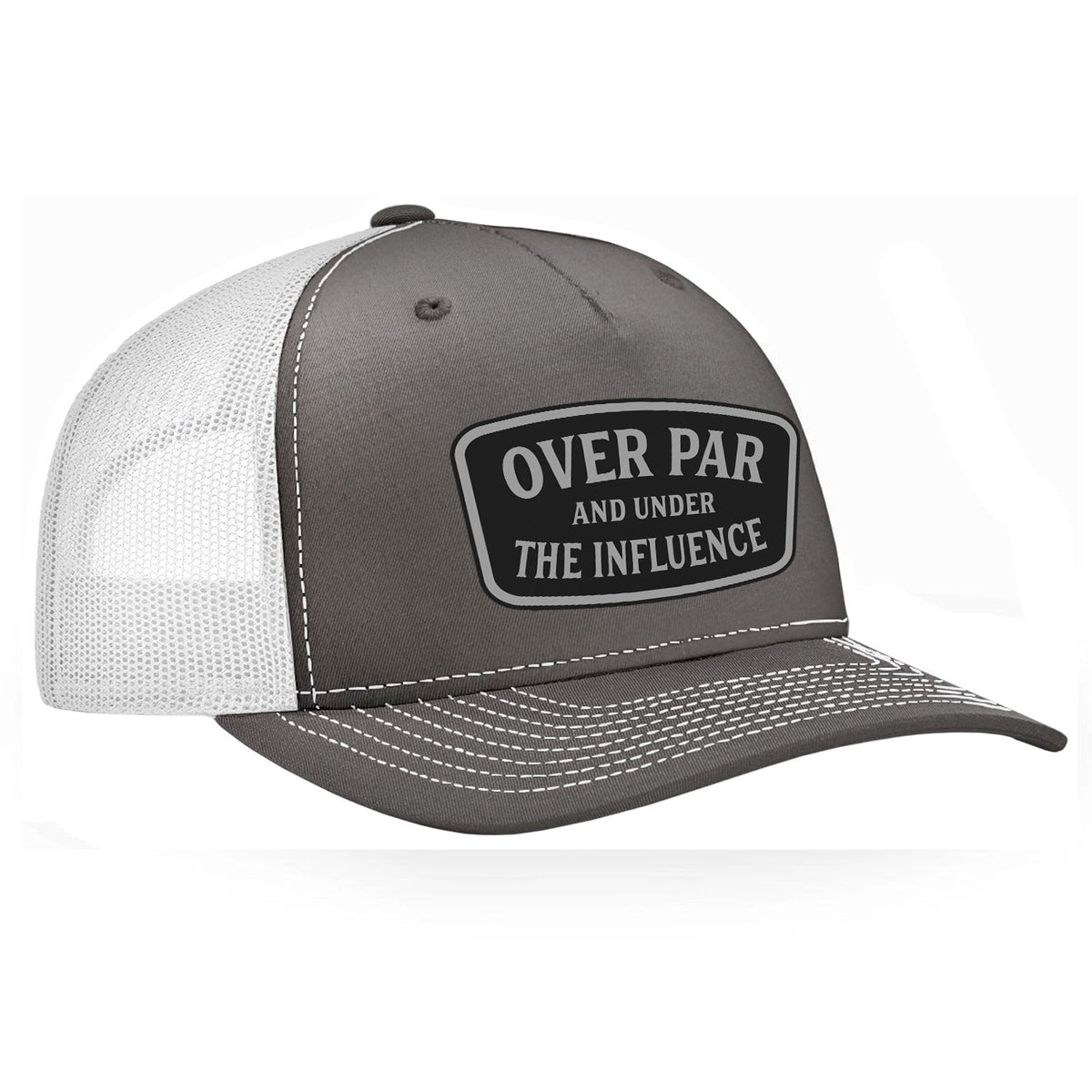 Over Par And Under The Influence Classic Trucker Hat