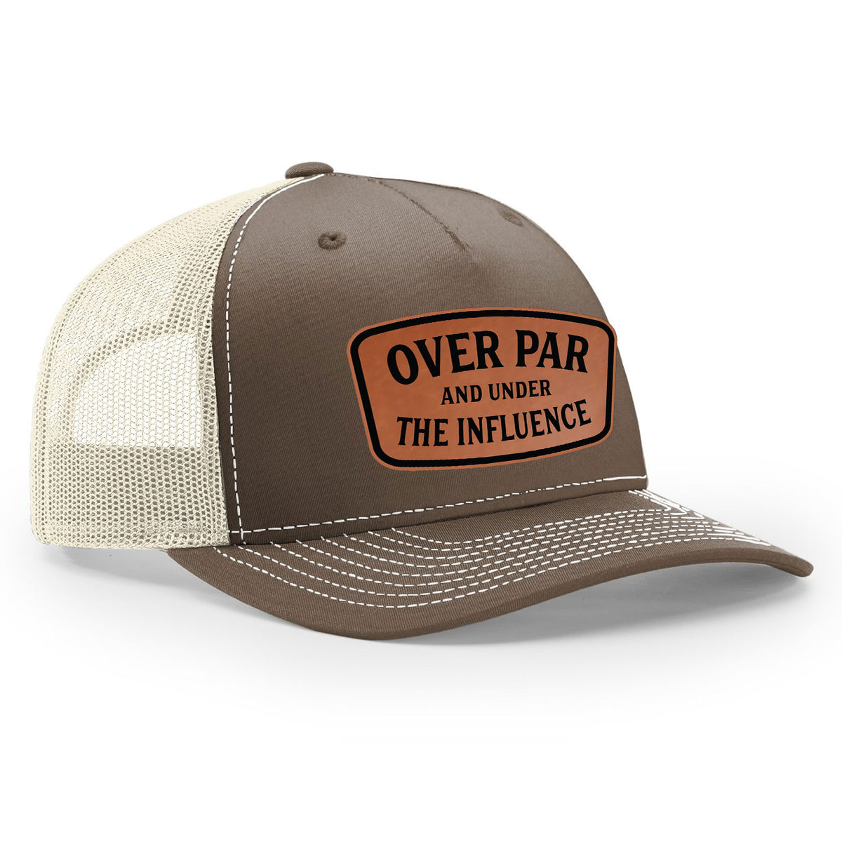 Over Par And Under The Influence Classic Trucker Hat