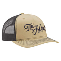 The Hag Classic Trucker Hat - Khaki / Coffee