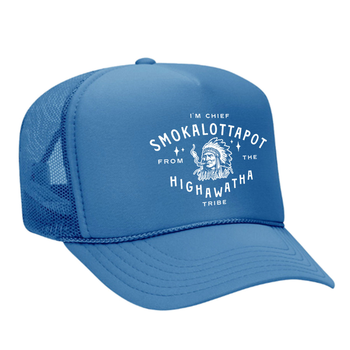 Chief Smokalottapot Foam Trucker Hat