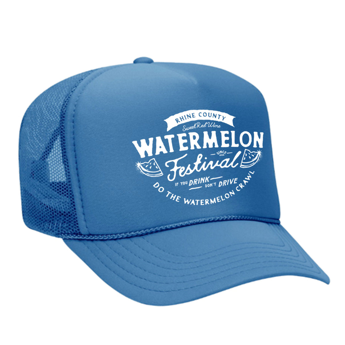 Watermelon Crawl Foam Trucker Hat