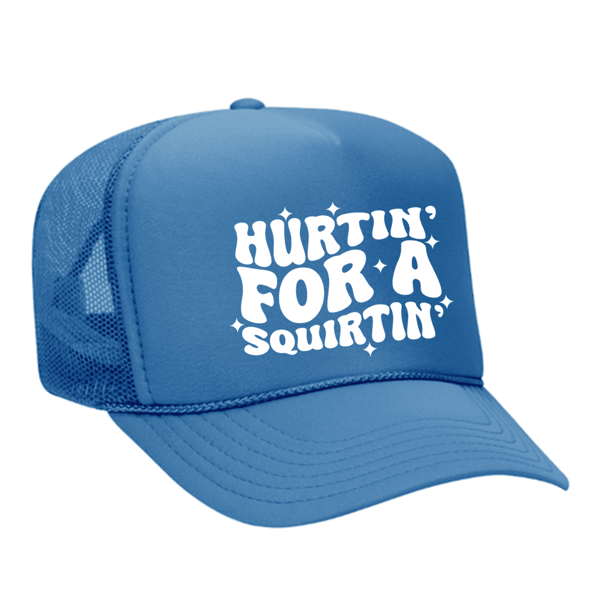 Hurtin' For A Squirtin' Foam Trucker Hat - Colorado / Blue