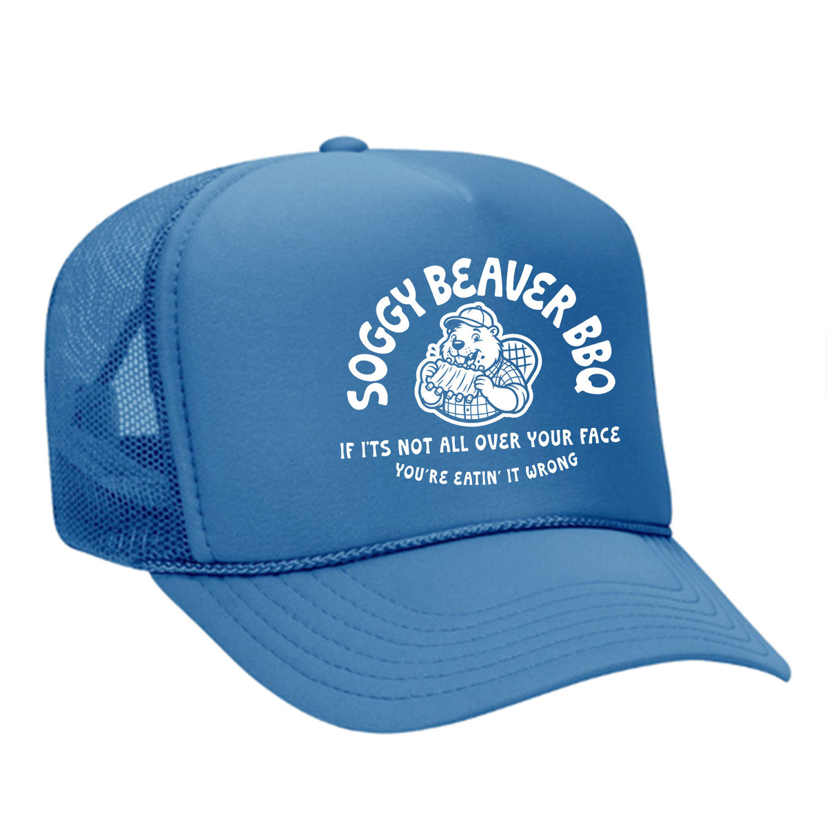 Soggy Beaver BBQ Foam Trucker Hat