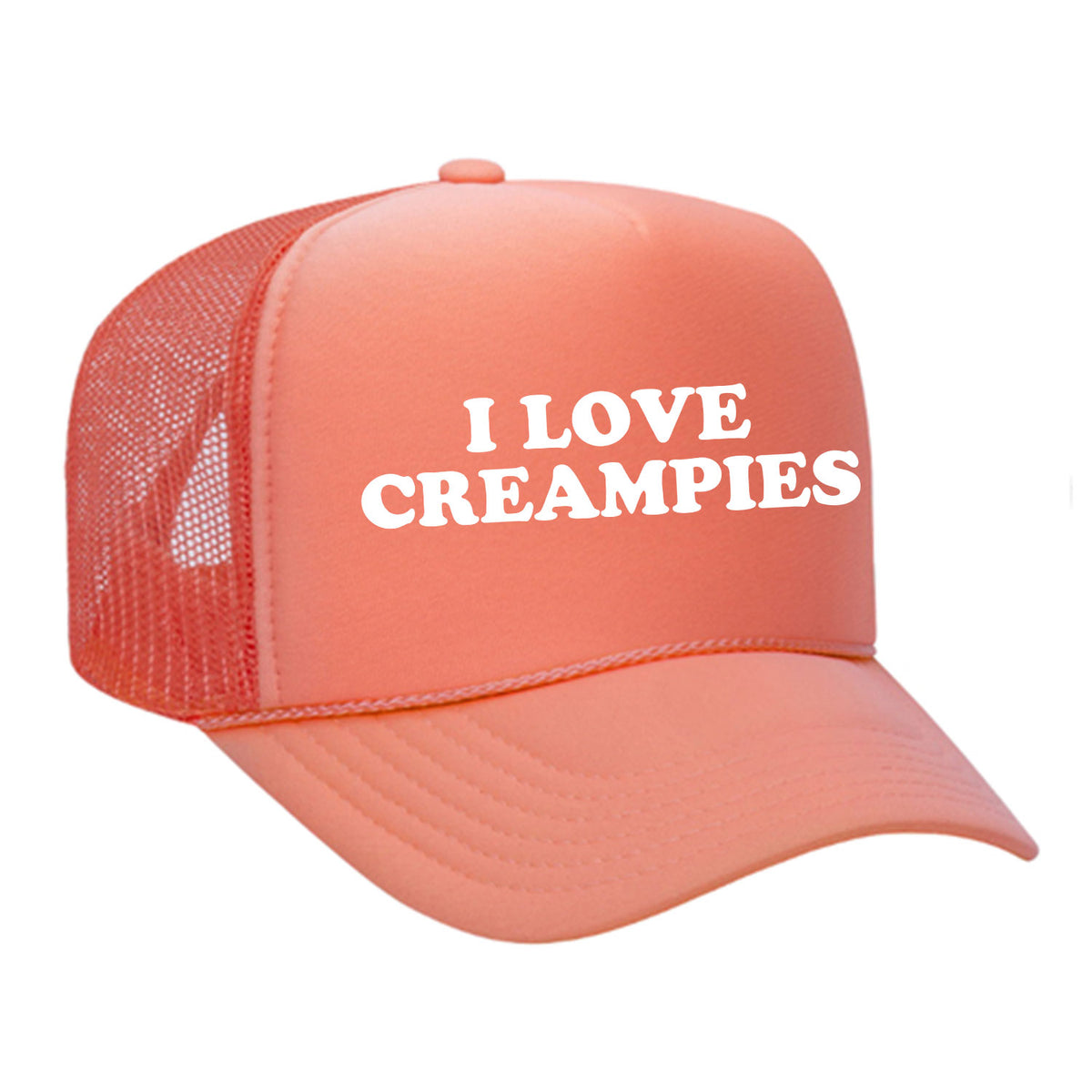 I Love Creampies Foam Trucker Hat