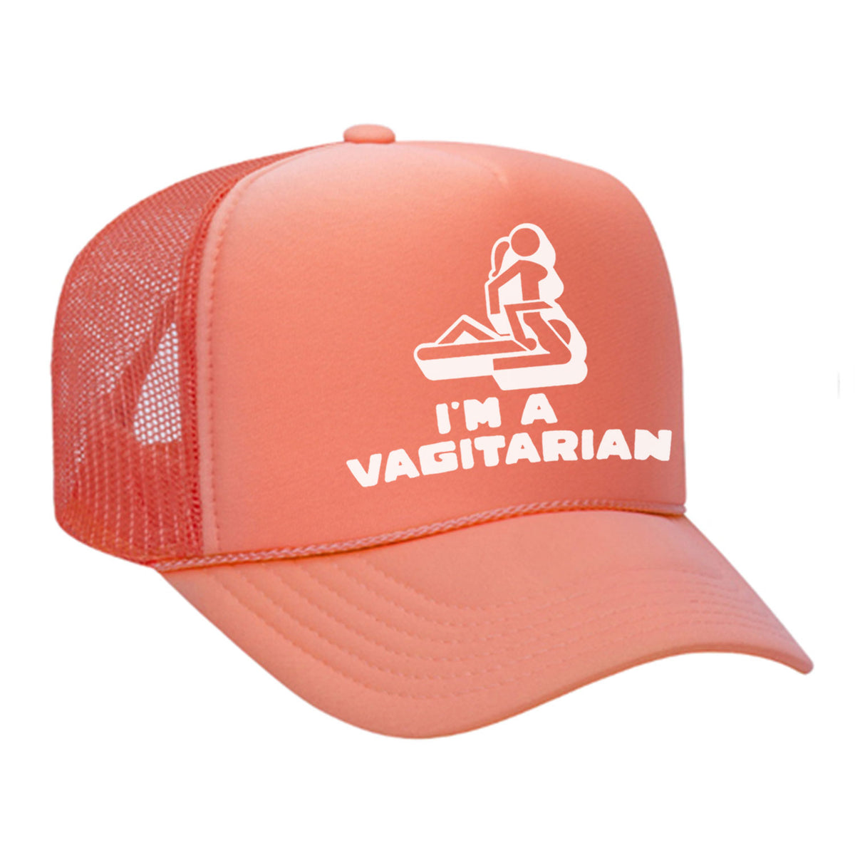 I'm A Vagitarian Foam Trucker Hat