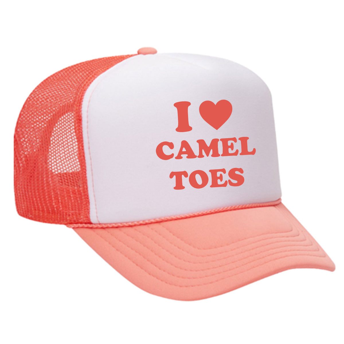 Coral / White