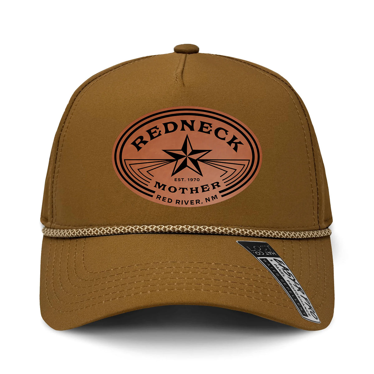 Redneck Mother Performance Leather Patch Hat