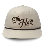The Hag Embroidered Rope Hat - Cream