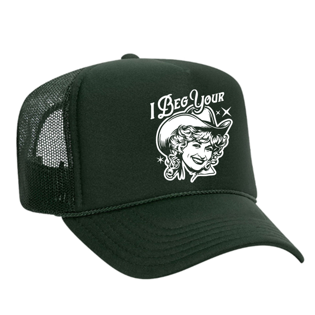 I Beg Your Parton Foam Trucker Hat