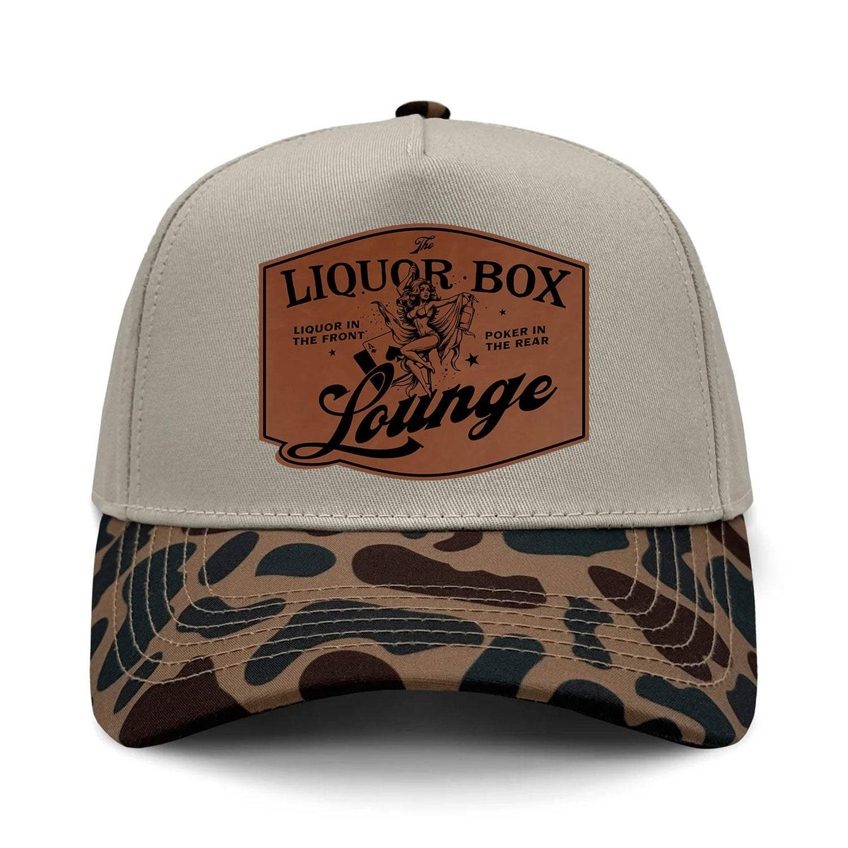 The Liquor Box Lounge Hybrid Camo Hat - Delta
