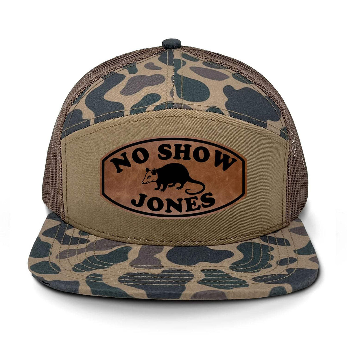 No Show Jones 7 Panel Hat - Delta