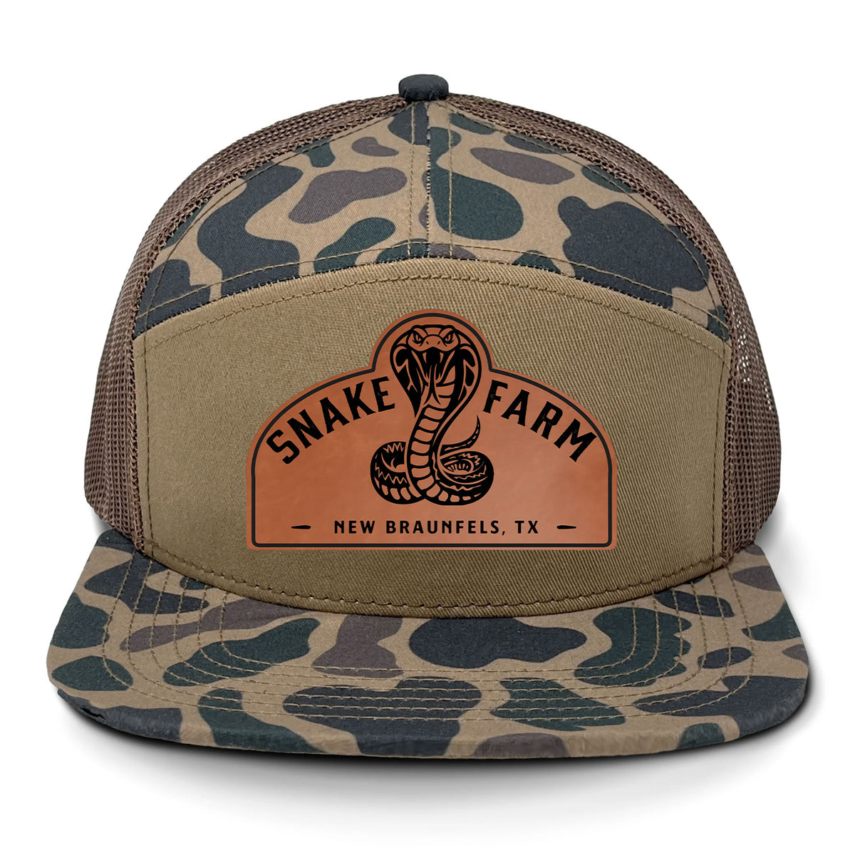 Snake Farm 7 Panel Hat