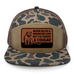 Choked A Cougar 7 Panel Hat