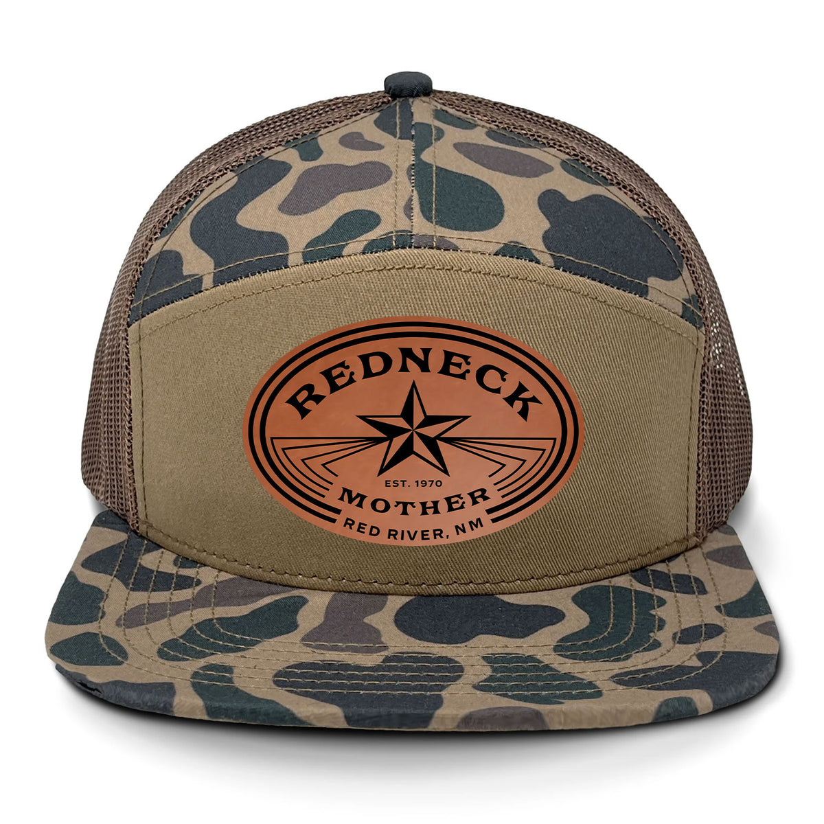 Redneck Mother 7 Panel Hat