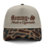 Mommy Needs A Cig Embroidered Hat