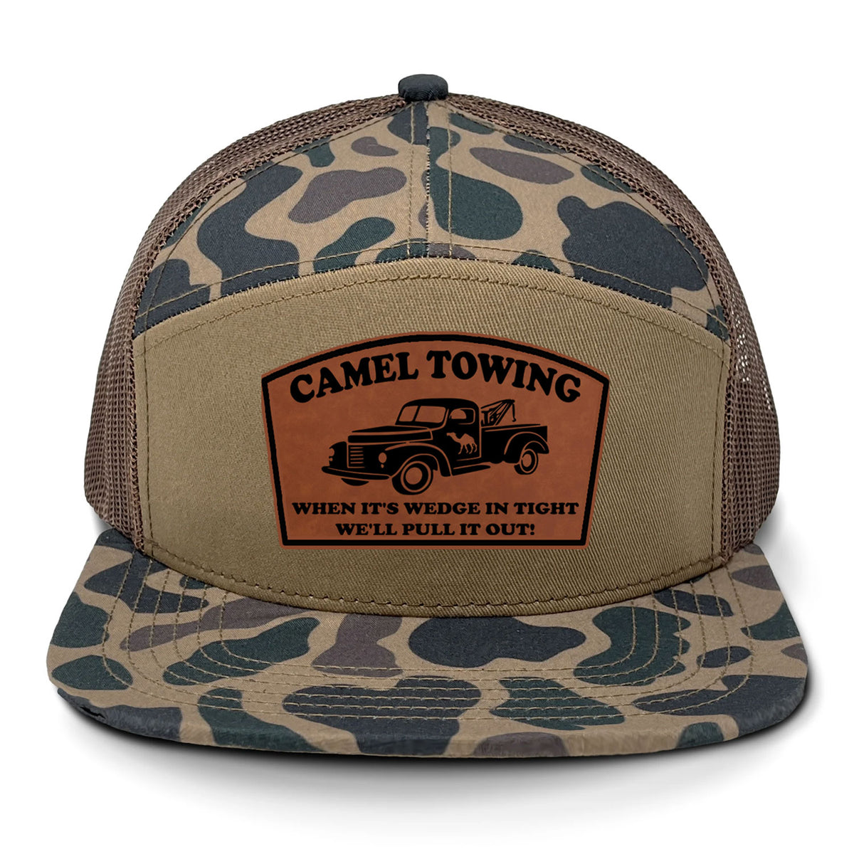 Camel Towing 7 Panel Hat