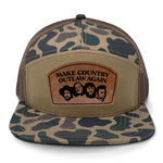 Make Country Outlaw Again 7 Panel Hat