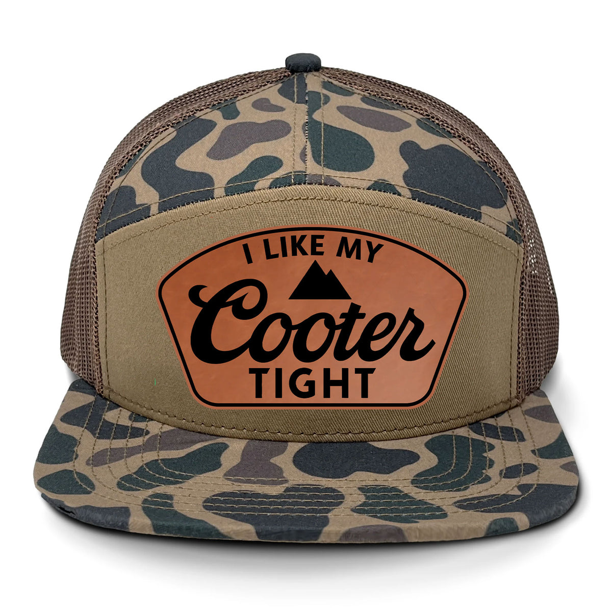 I Like My Cooter Tight 7 Panel Hat