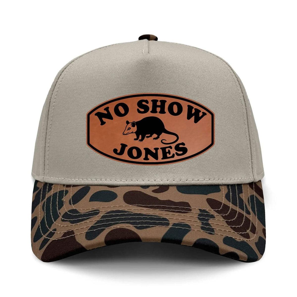 No Show Jones Two-Tone Patch Hat - Delta Camo
