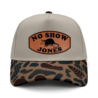 No Show Jones Two-Tone Patch Hat - Delta Camo