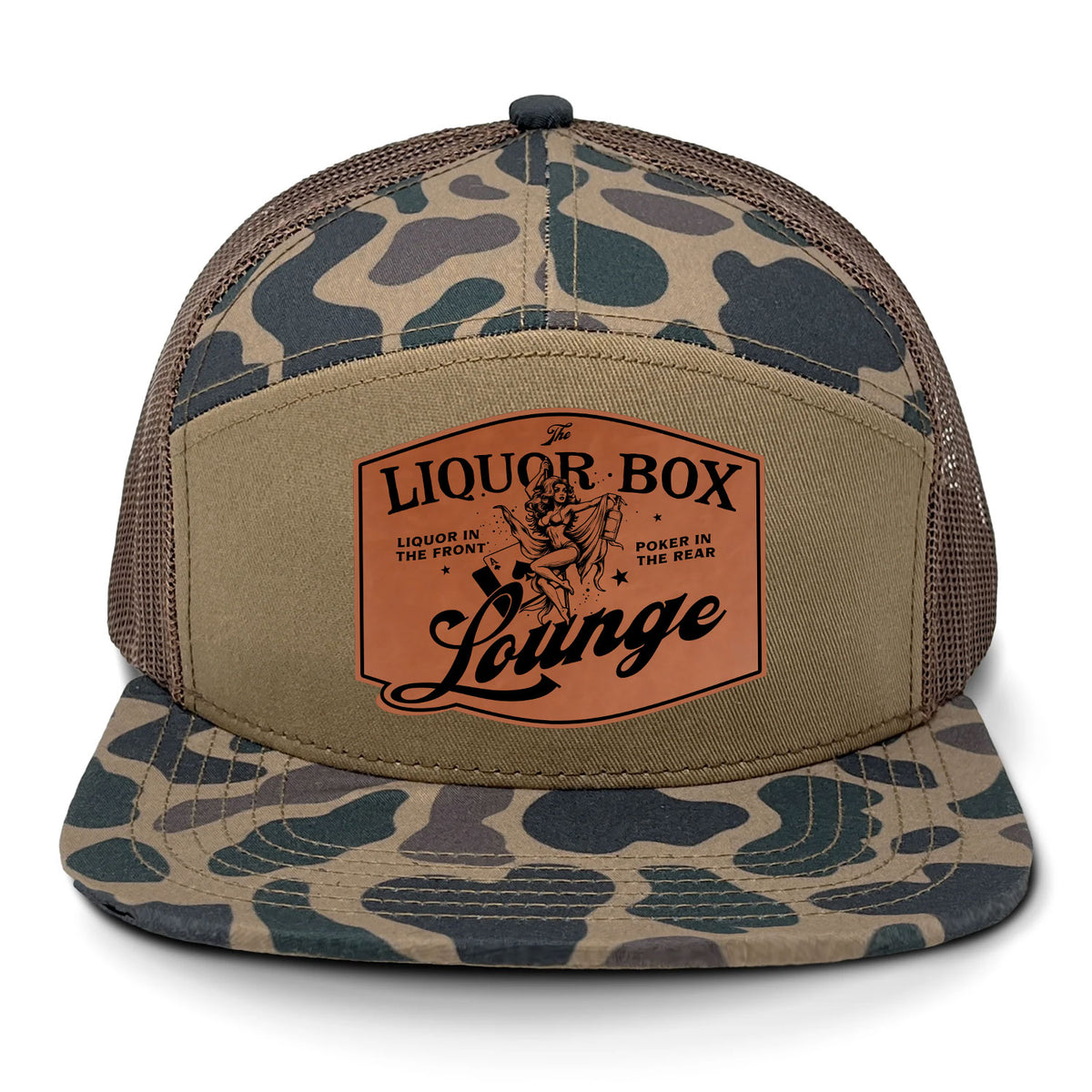 The Liquor Box Lounge 7 Panel Hat