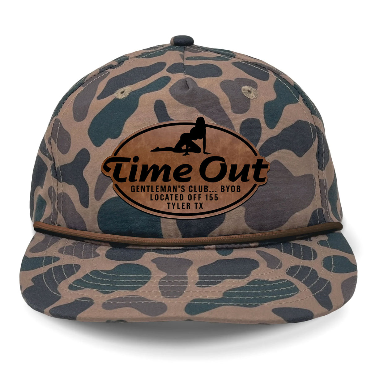 Time Out Gentleman's Club Flat Bill Rope