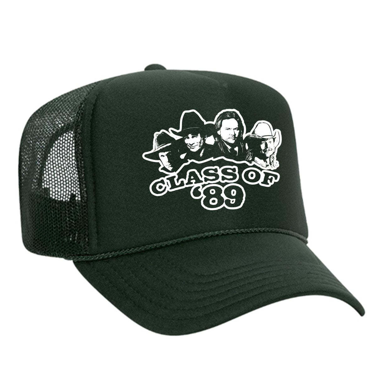Class Of '89 Foam Trucker Hat - Dark Green