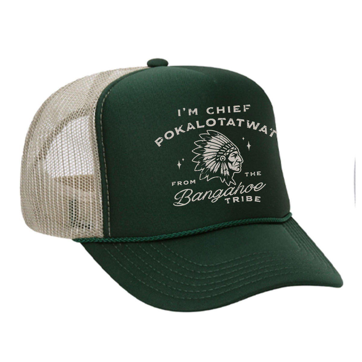 Chief Pokalotatwat Foam Trucker Hat