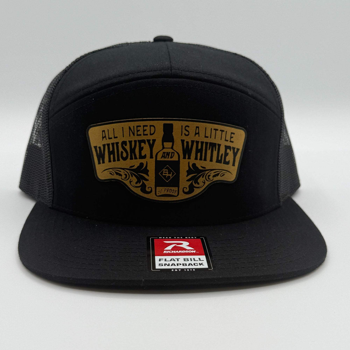 Whiskey & Whitley Patch Hat