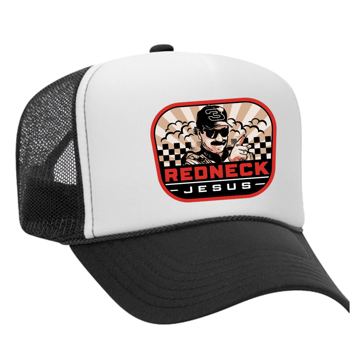 Redneck Jesus Foam Trucker Hat