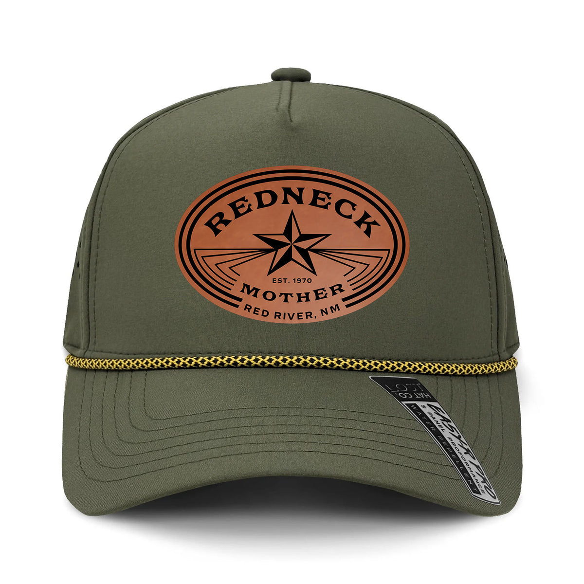 Redneck Mother Performance Leather Patch Hat