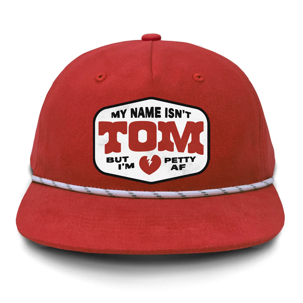 My Name Isn't Tom Patch Hat