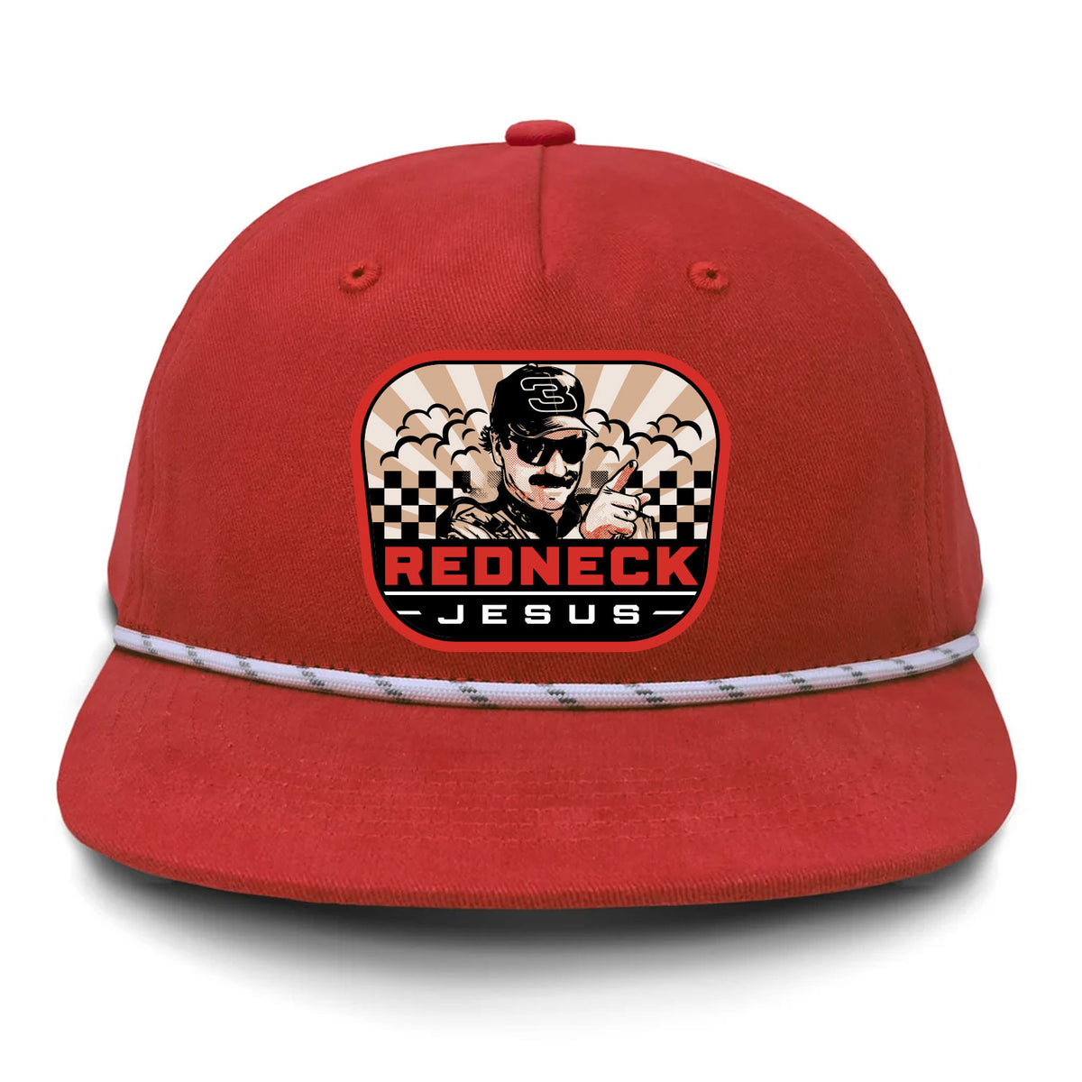 Redneck Jesus Patch Hat