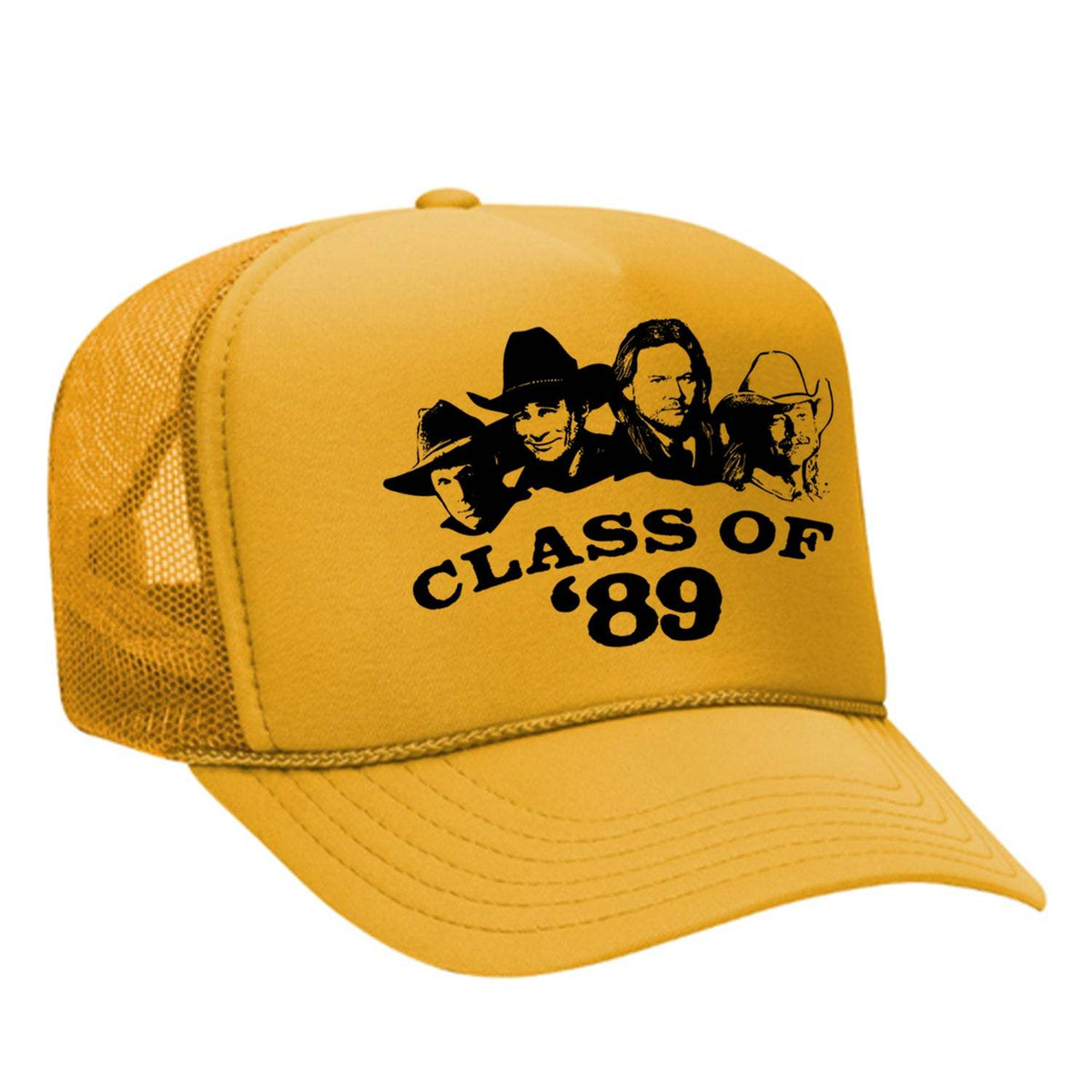 Class Of '89 Foam Trucker Hat - Gold