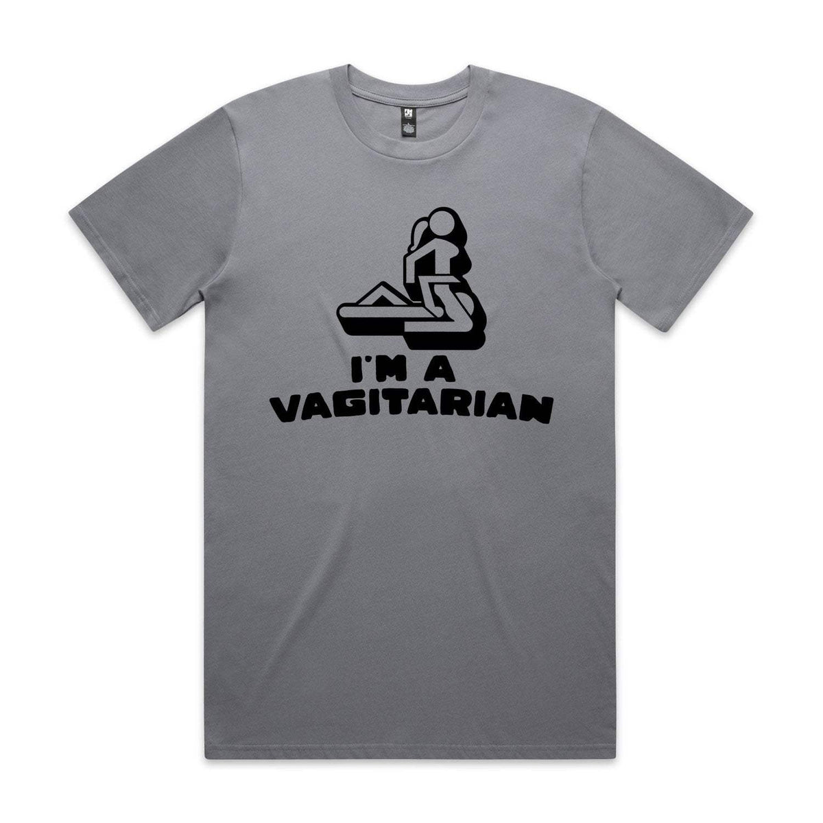 I'm A Vagitarian Premium Tee - Gravel