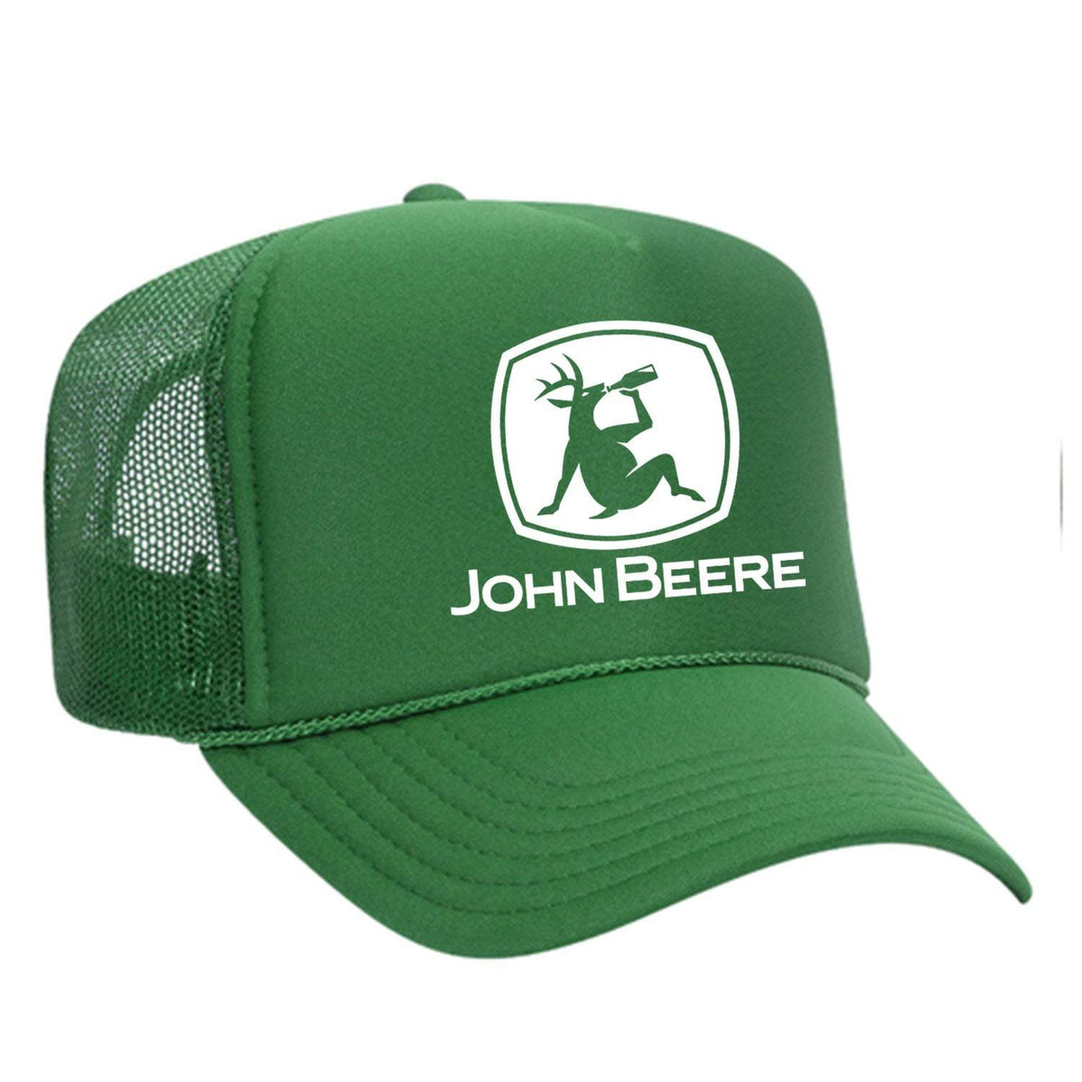 John Beere Foam Trucker Hat - Green
