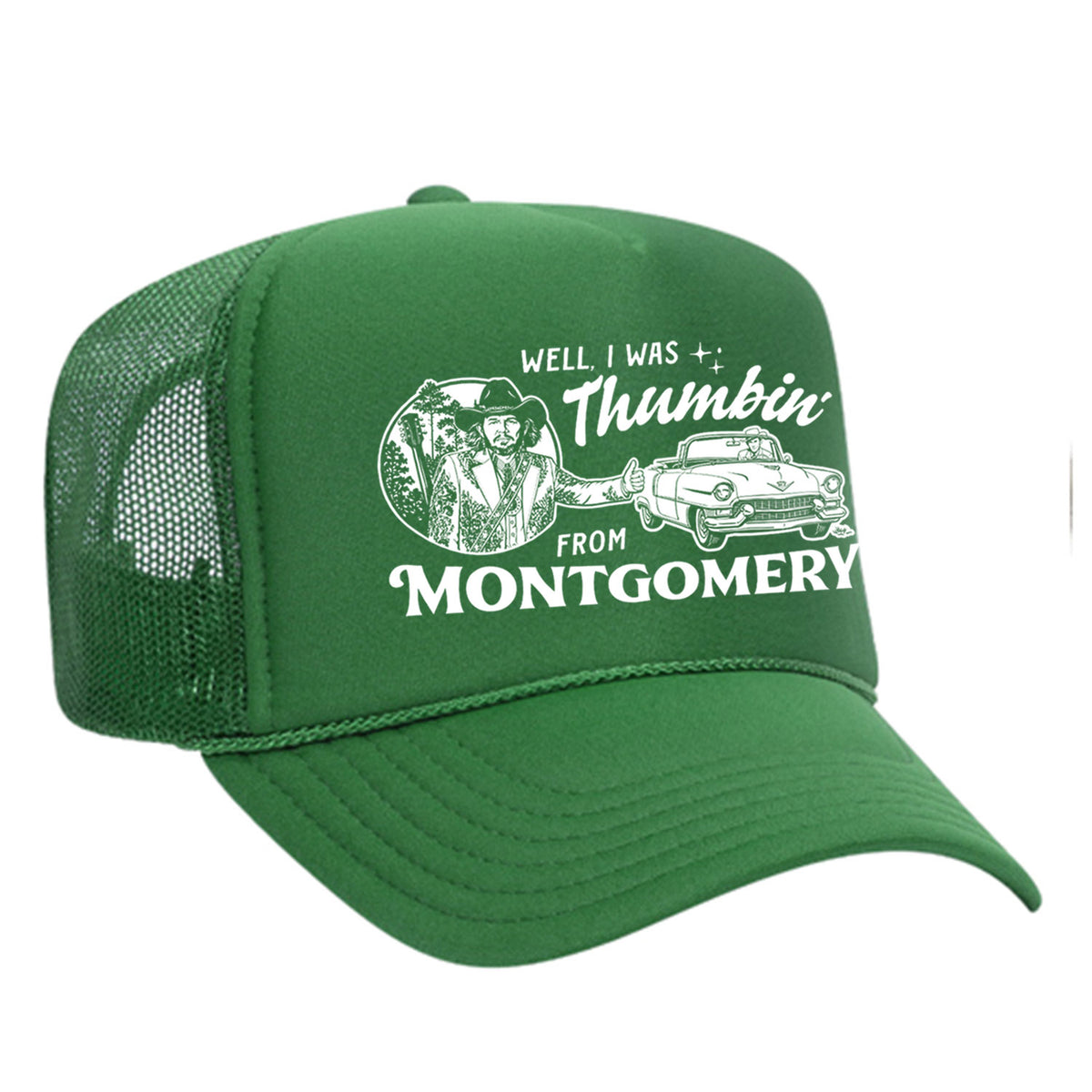 Thumbin' From Montgomery Foam Trucker Hat