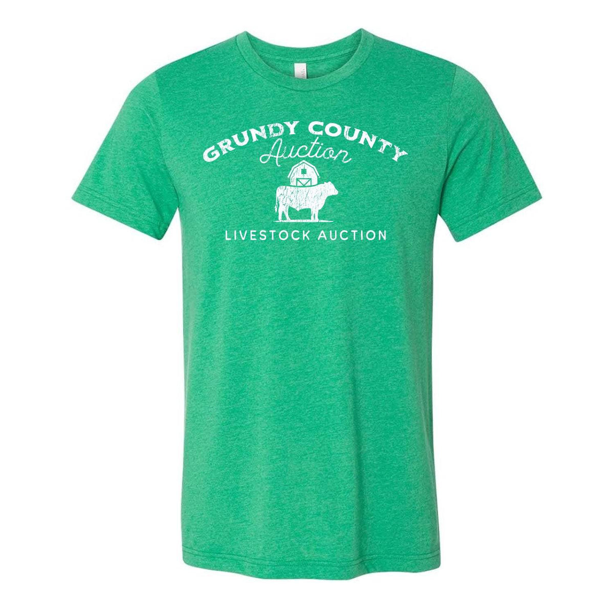 Grundy County Auction Tee - Green