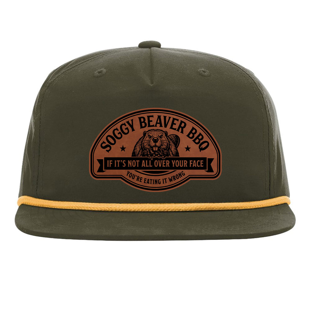 Soggy Beaver BBQ Flat Bill Rope