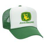 John Beere Foam Trucker Hat - Green / White