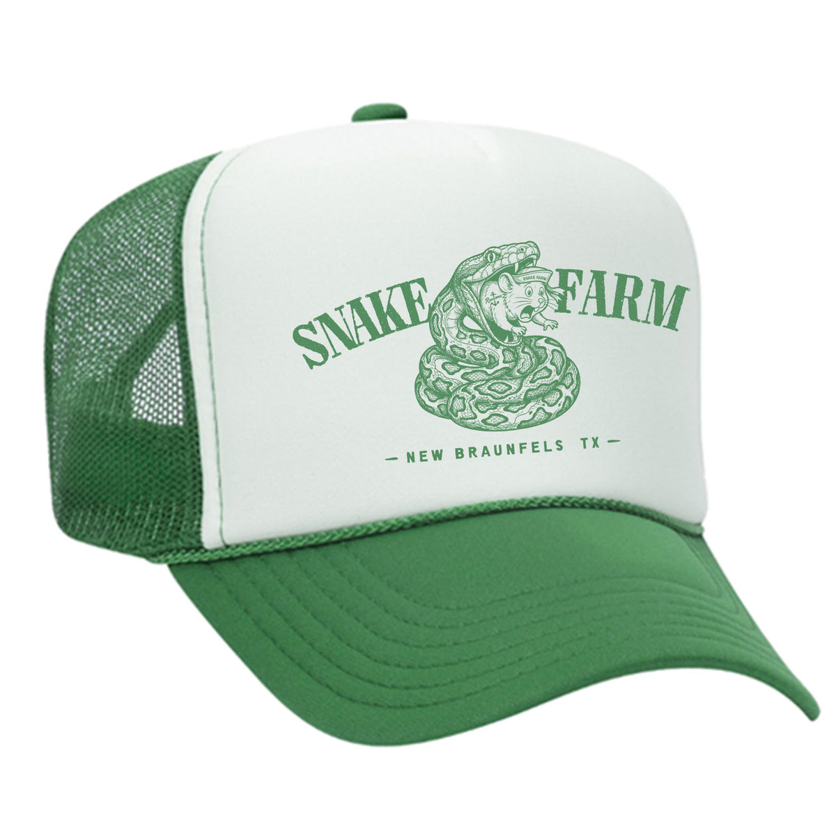 Snake Farm Feeding Time Foam Trucker Hat