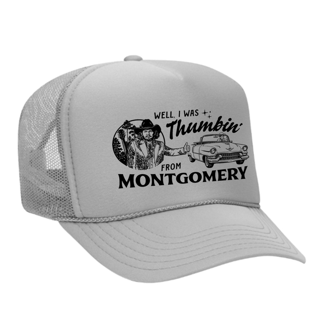 Thumbin' From Montgomery Foam Trucker Hat