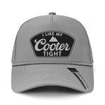 I Like My Cooter Tight Performance Leather Patch Hat