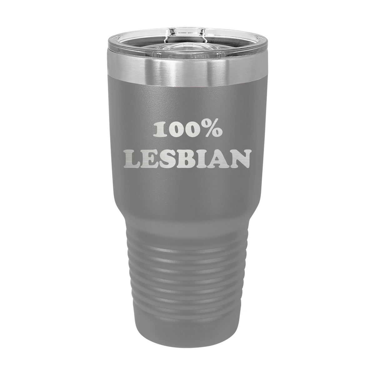 100% Lesbian 30oz Tumbler