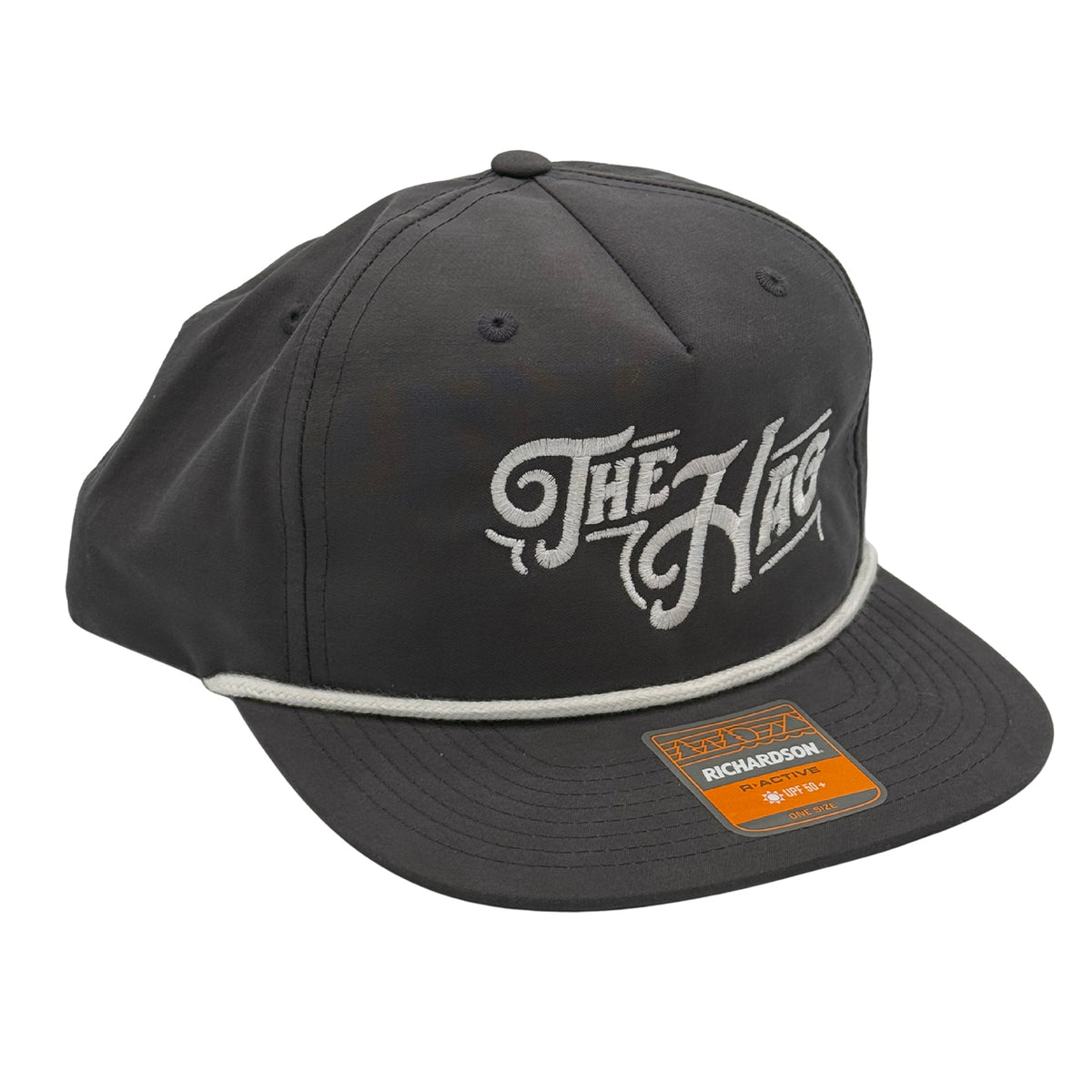 The Hag Embroidered Flat Bill Hat