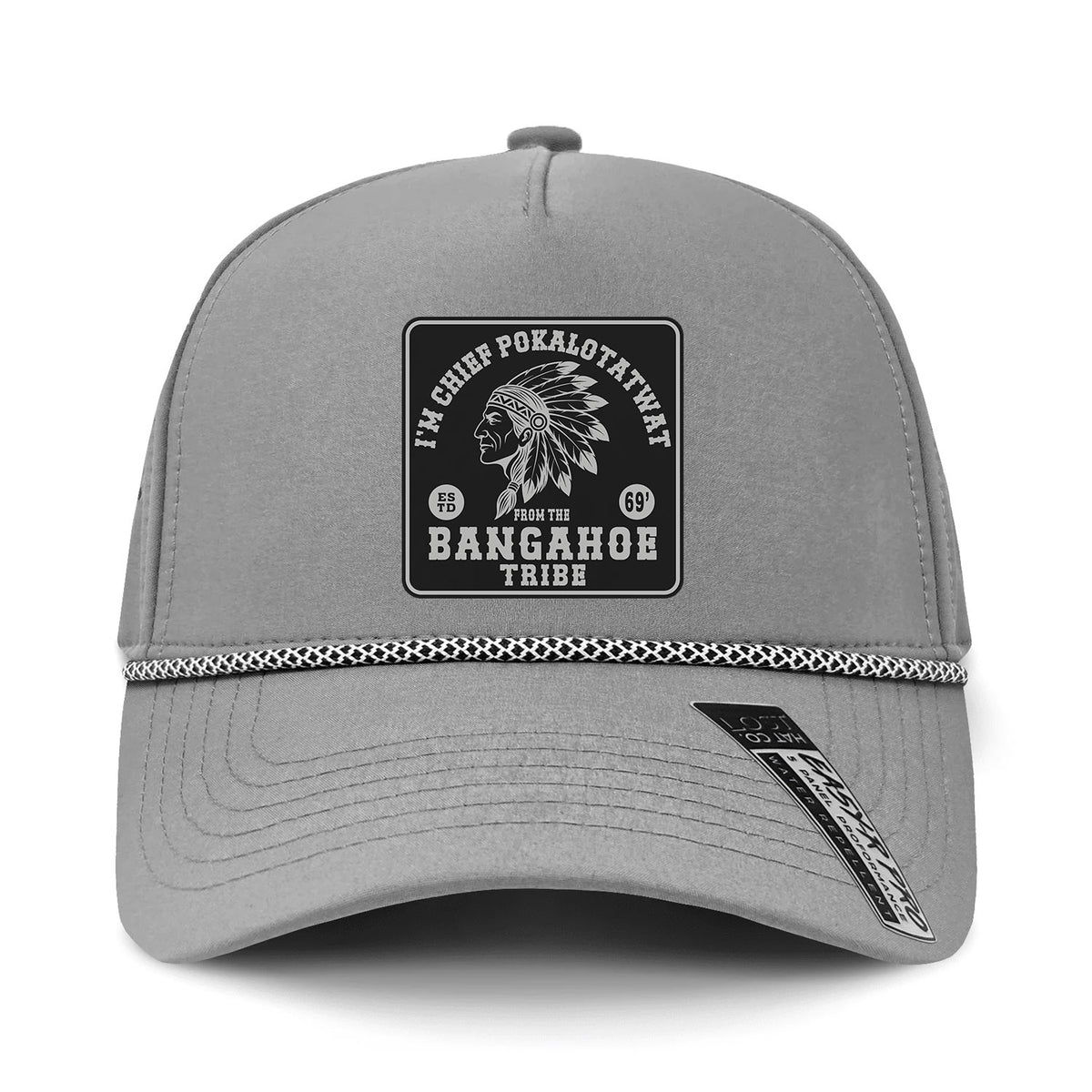 Chief Pokalotatwat Performance Leather Patch Hat