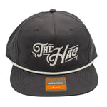 The Hag Embroidered Flat Bill Hat