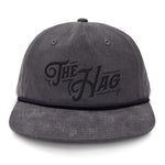 The Hag Embroidered Rope Hat - Gunmetal
