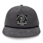 Chief Pokalotatwat Flat Bill Rope Leather Patch Hat