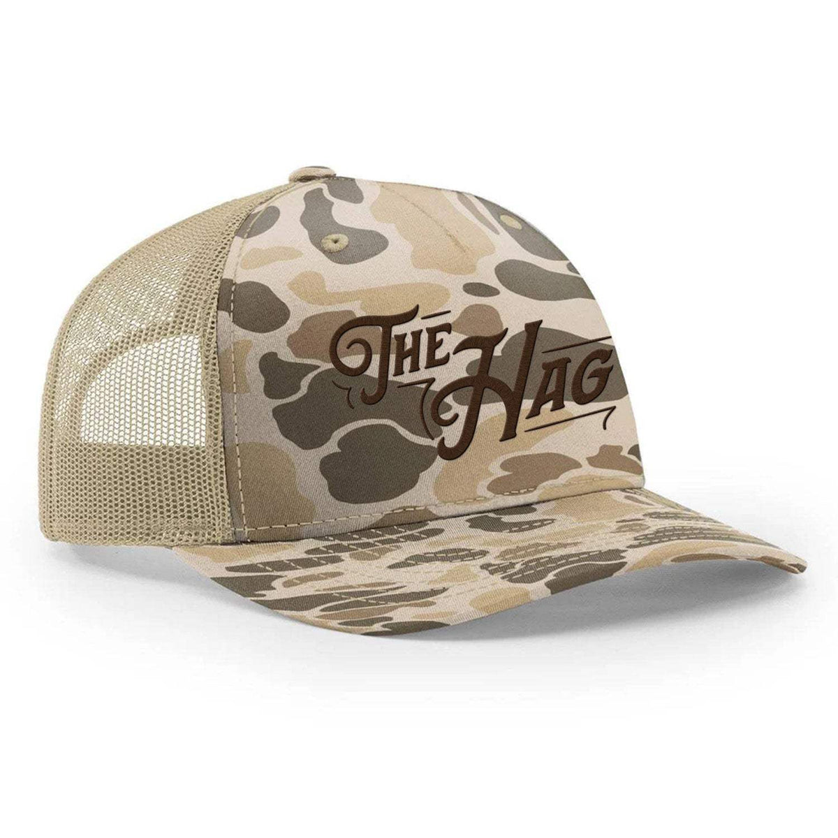 The Hag Classic Trucker Hat - Harvest Camo